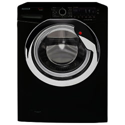 Hoover Dynamic Next Classic WDXCC5962B Freestanding Washer Dryer, 9kg Wash/6kg Dry Load, A Energy Rating, 1500rpm Spin, Black